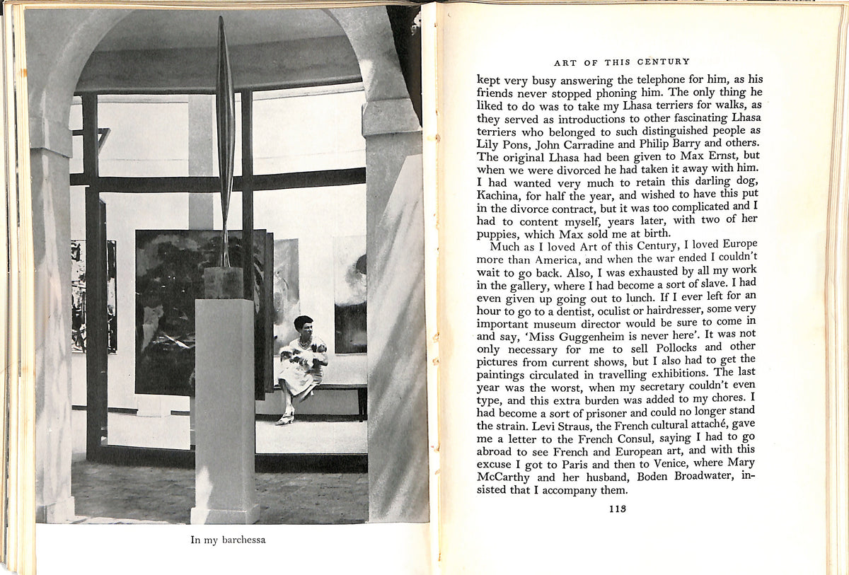 PEGGY GUGGENHEIM / Confessions of an Art Addict