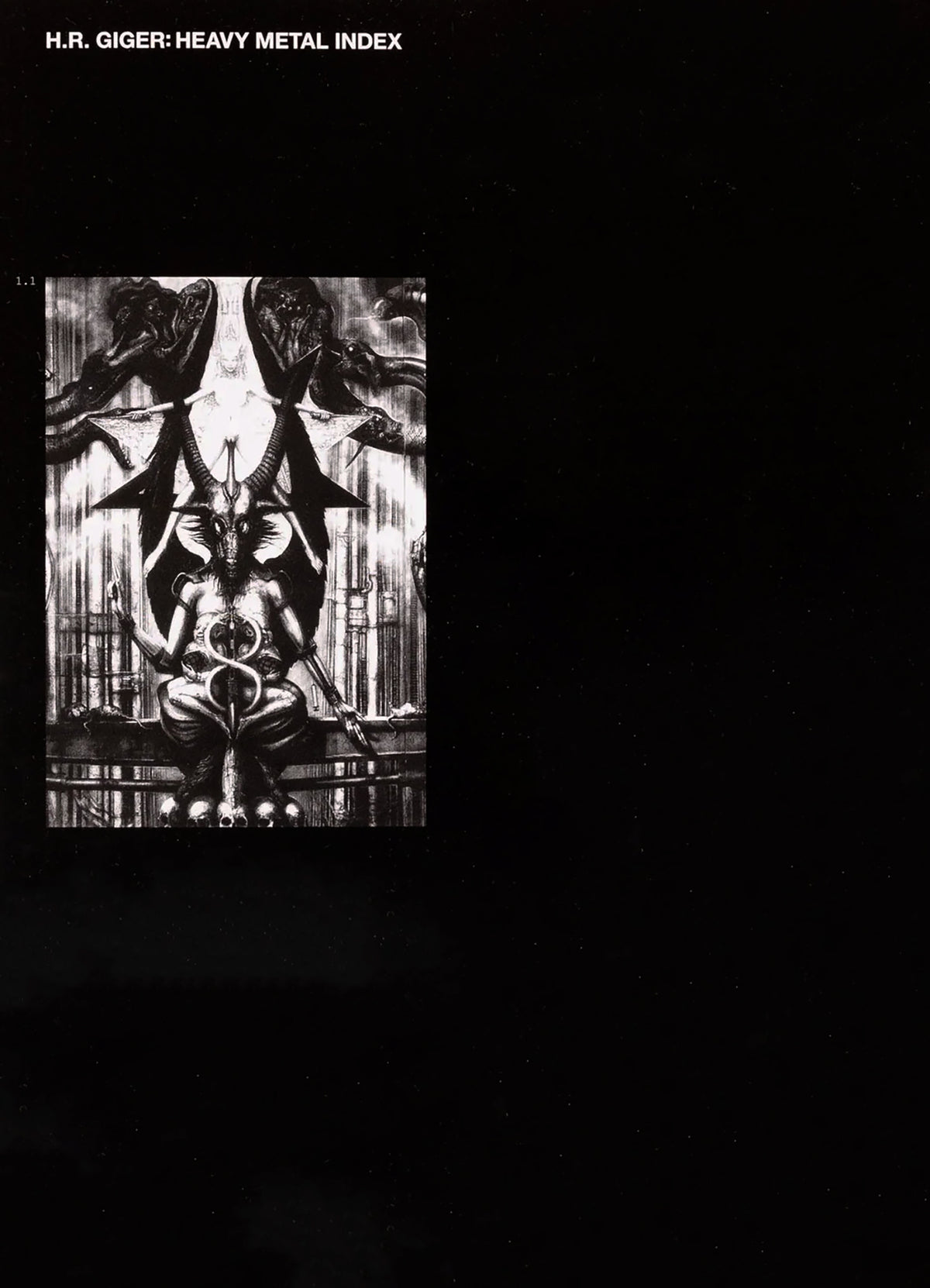 H.R. GIGER / Heavy Metal Index