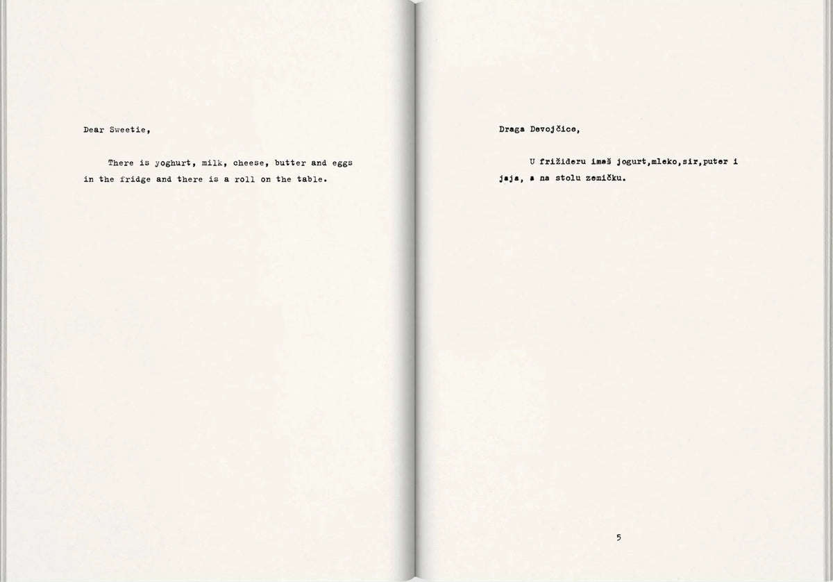 MARINA ABRAMOVIĆ / 100 Pisama / 100 Letters