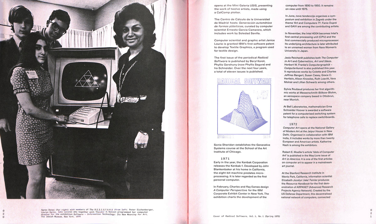 VARIOUS ARTISTS / Radical Software: Women, Art & Computing 1960-1991