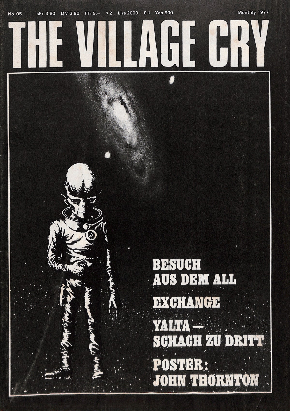 THE VILLAGE CRY / No. 5: Unidentified flying objects