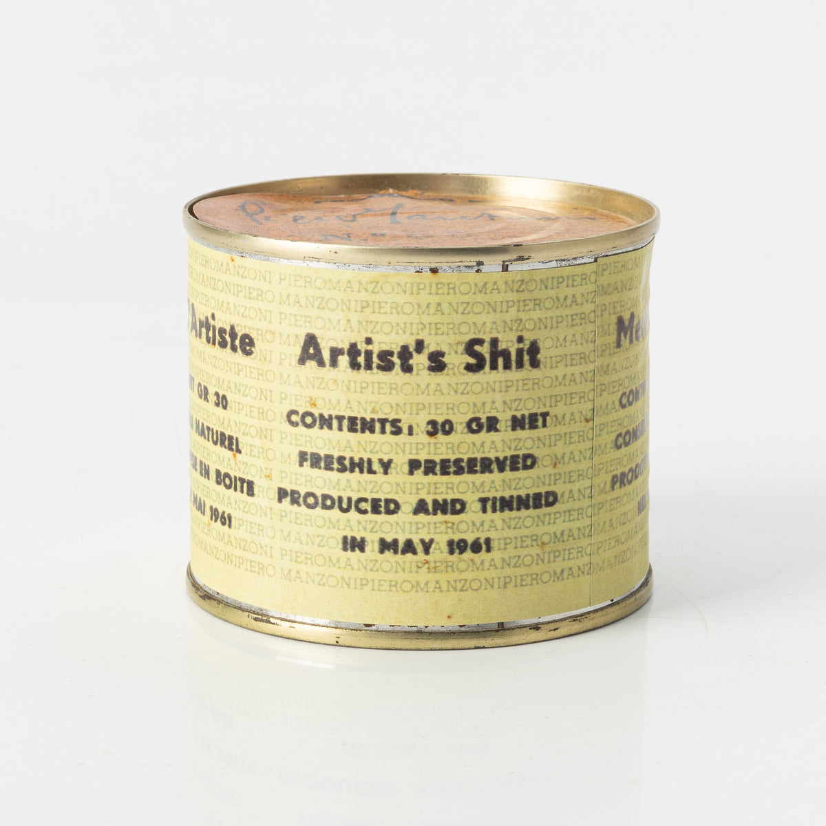 PIERO MANZONI / Artist's Shit