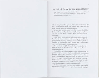 WILLIAM N. COPLEY / Selected Writings