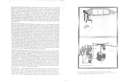 WALTER HOPPS / Reflections on a New Work by Marcel Duchamp