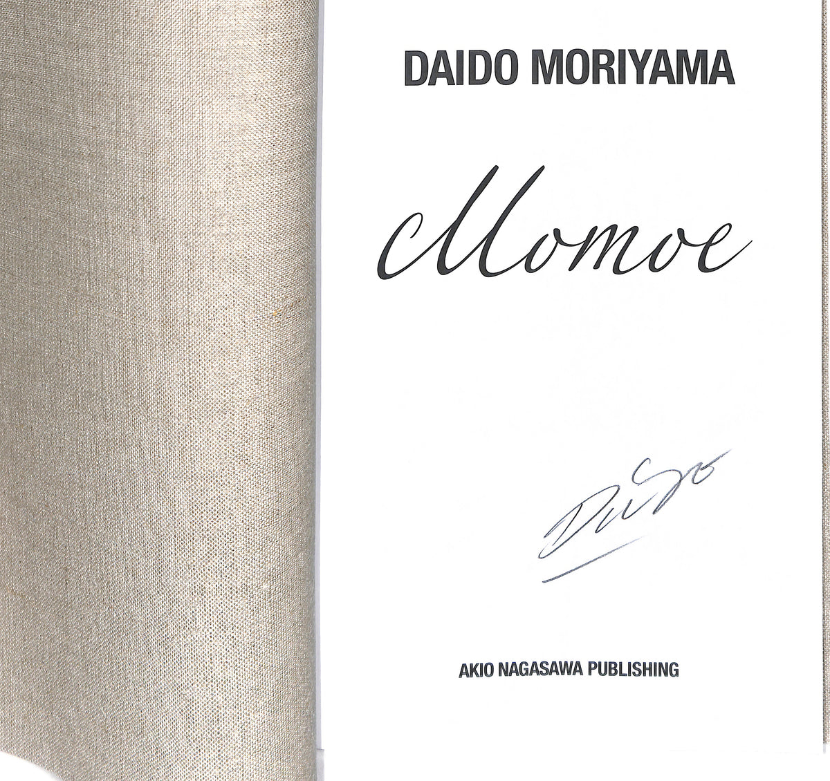 DAIDO MORIYAMA / Momoe (signed)