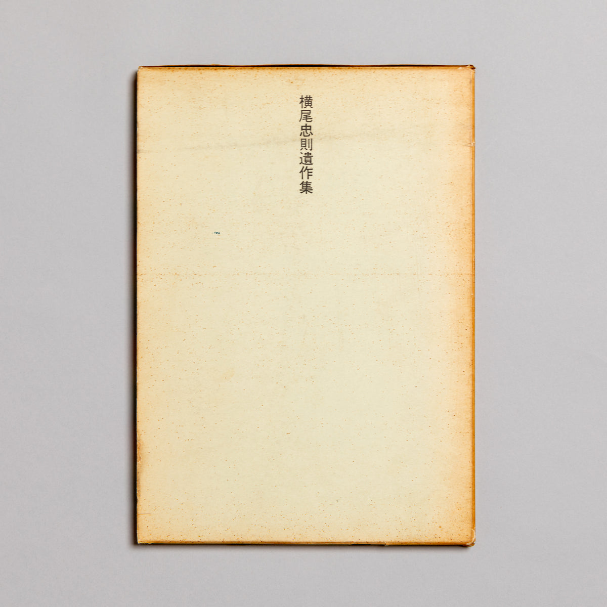 TADANORI YOKOO / Posthumous Works