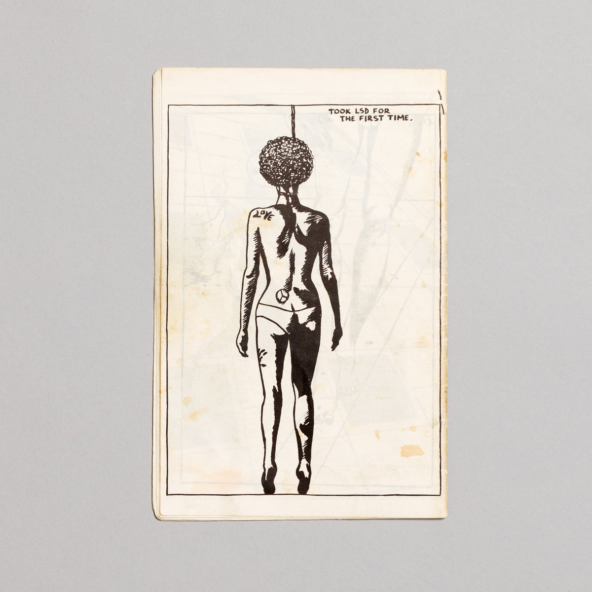 RAYMOND PETTIBON / Tripping Corpse Four