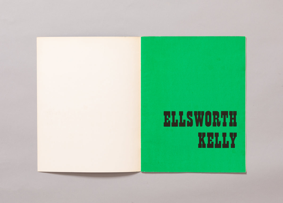 ELLSWORTH KELLY / Exhibition Catalogue