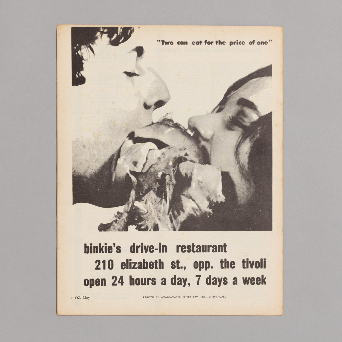 Ed. RICHARD NEVILLE, RICHARD WALSH with artwork by MARTIN SHARP / OZ Magazine No. 19