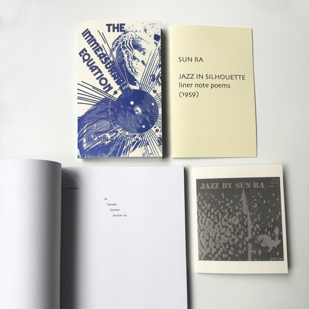 SUN RA / Extensions Out, Plus: Four Poetry Books (1959 - 1972)
