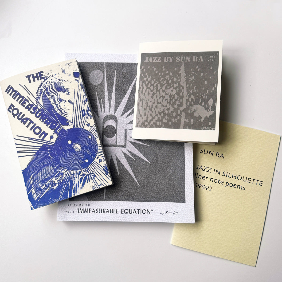 SUN RA / Extensions Out, Plus: Four Poetry Books (1959 - 1972)