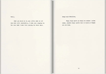 MARINA ABRAMOVIĆ / 100 Pisama / 100 Letters