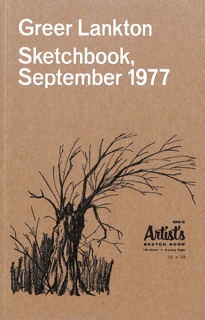 GREER LANKTON / Sketchbook, September 1977