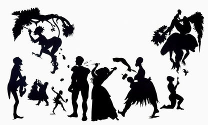 KARA WALKER / White Shadows in Blackface