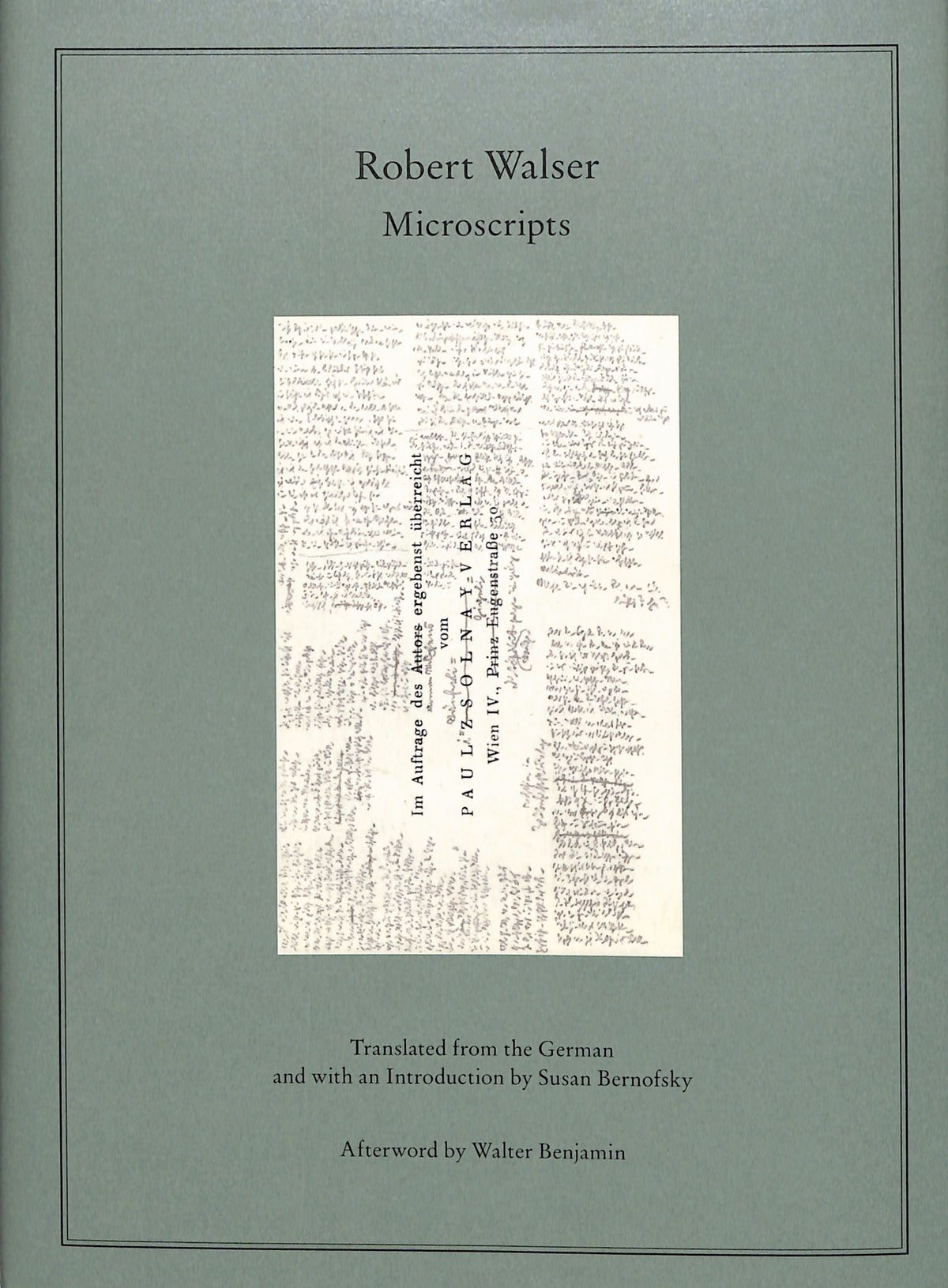 ROBERT WALSER / Microscripts