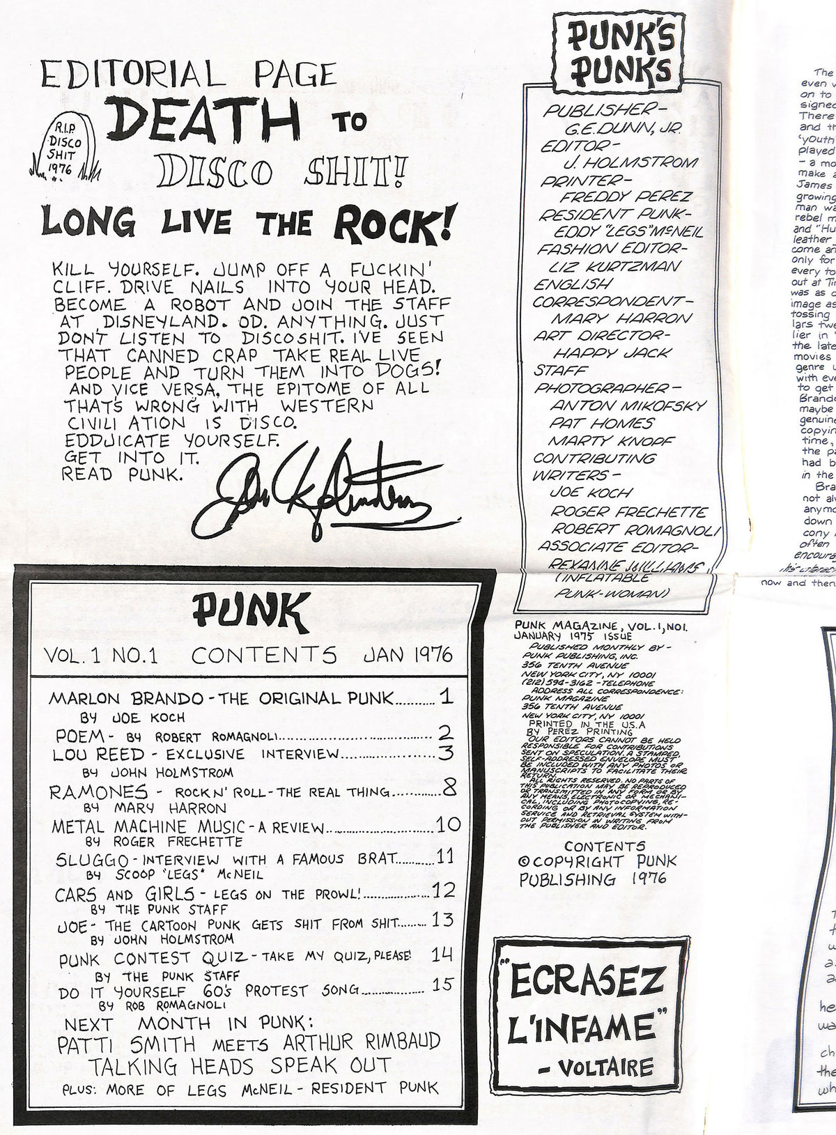 LOU REED / PUNK #1