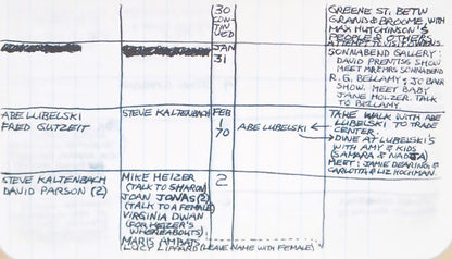 LEE LOZANO / Private book #3