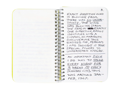 LEE LOZANO / Private book #4