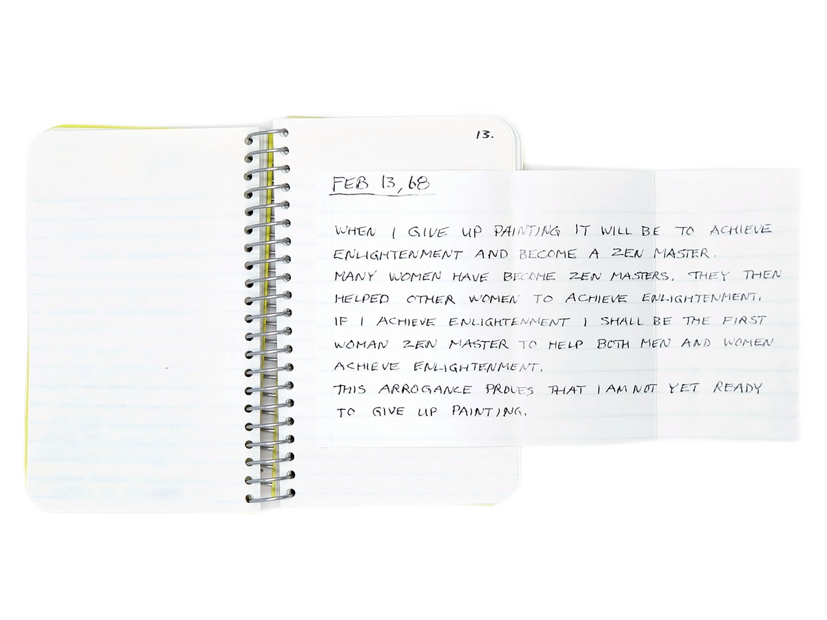 LEE LOZANO / Private book #4