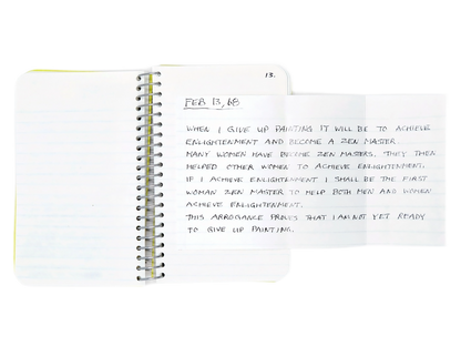 LEE LOZANO / Private book #4