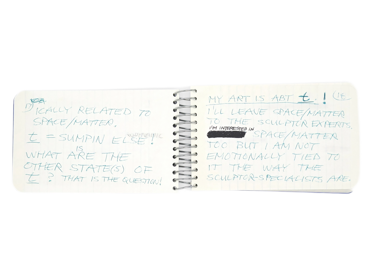 LEE LOZANO / Private book #9