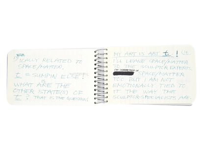 LEE LOZANO / Private book #9