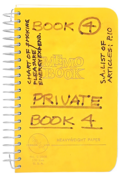 LEE LOZANO / Private book #4